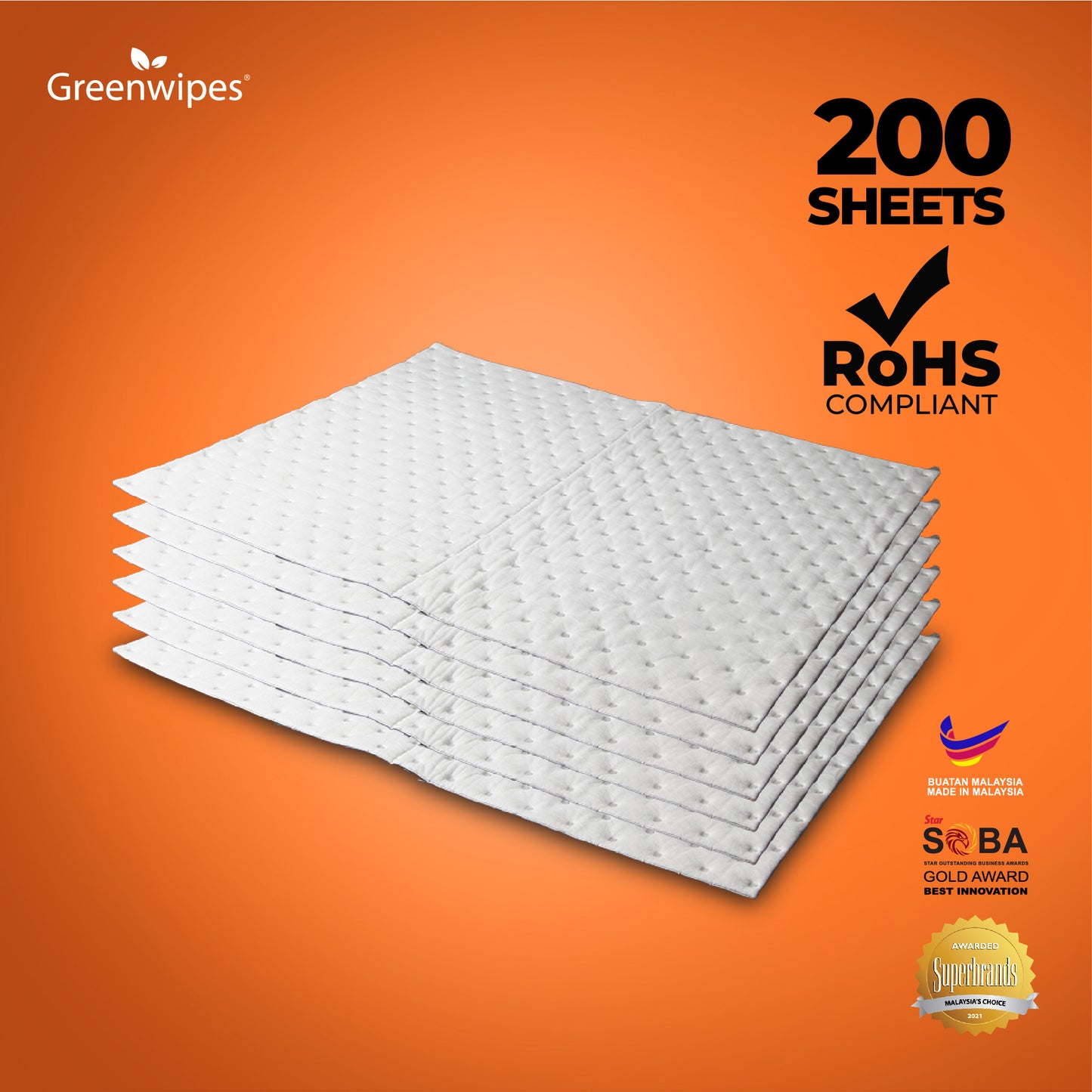 GP-7000 Greenwipes® Sorbpad™ Oil Absorbent Pad