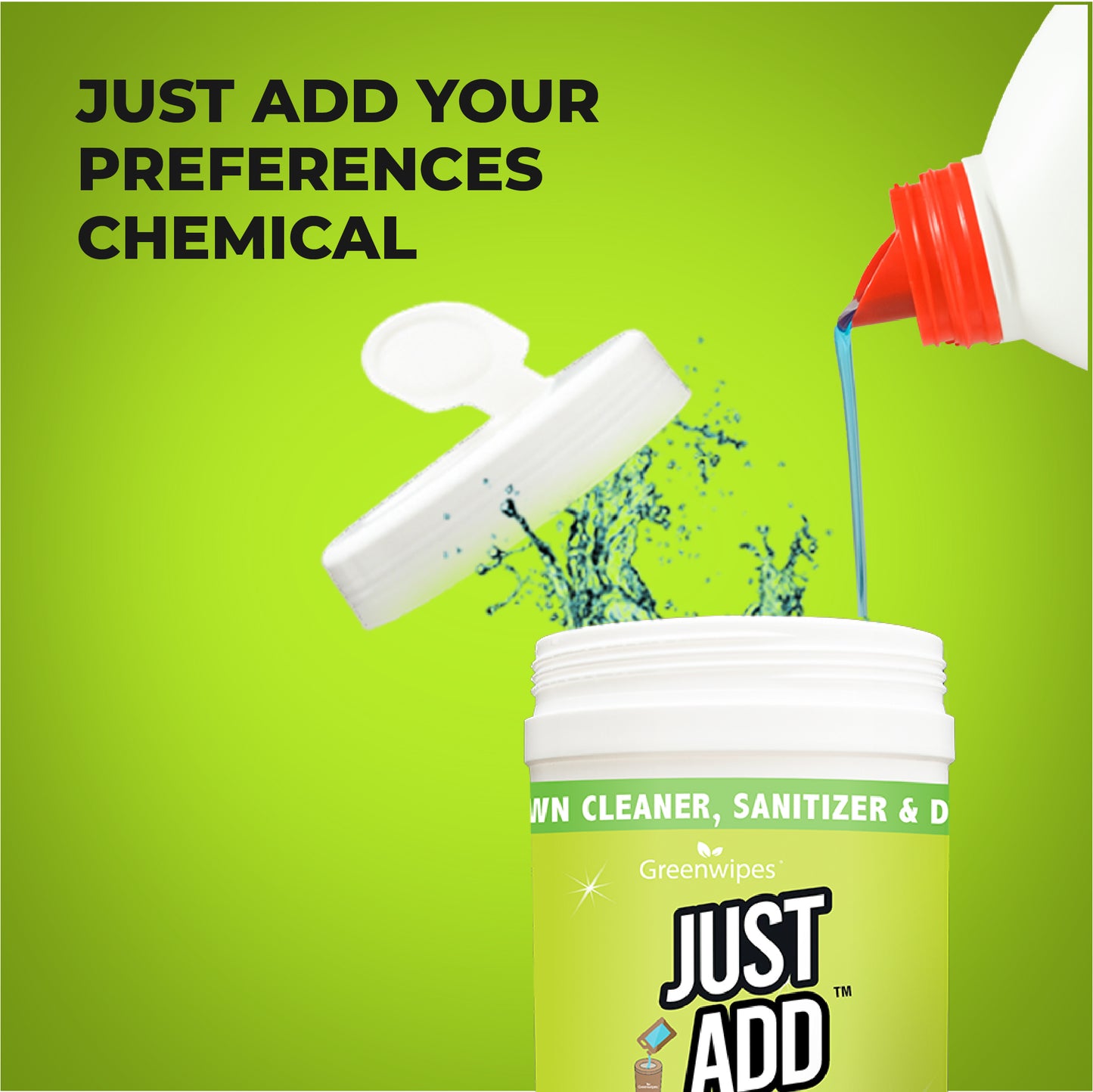 GW-9300 Greenwipes®JustAdd™ Wipes