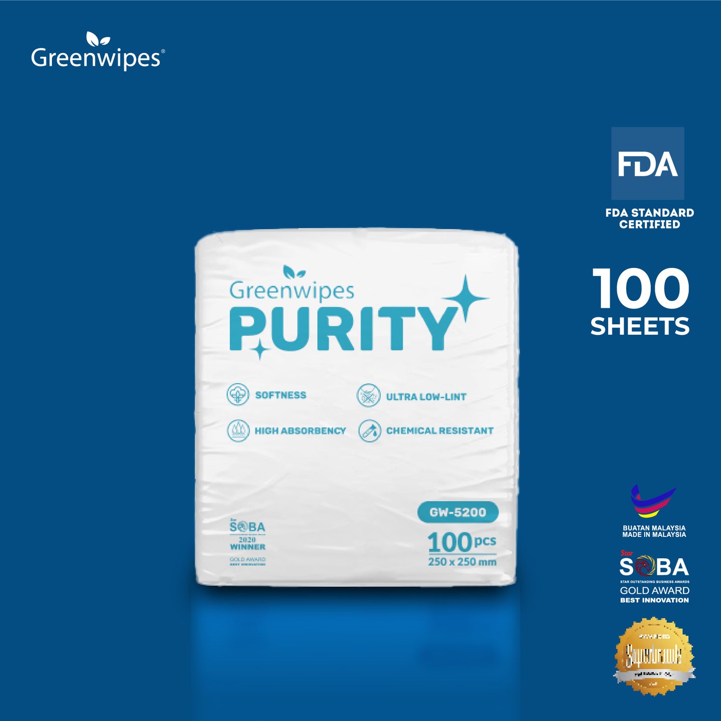 GW-5200 Greenwipes® Purity