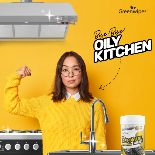 Greenwipes Kitchen Oil Removal Wipes
