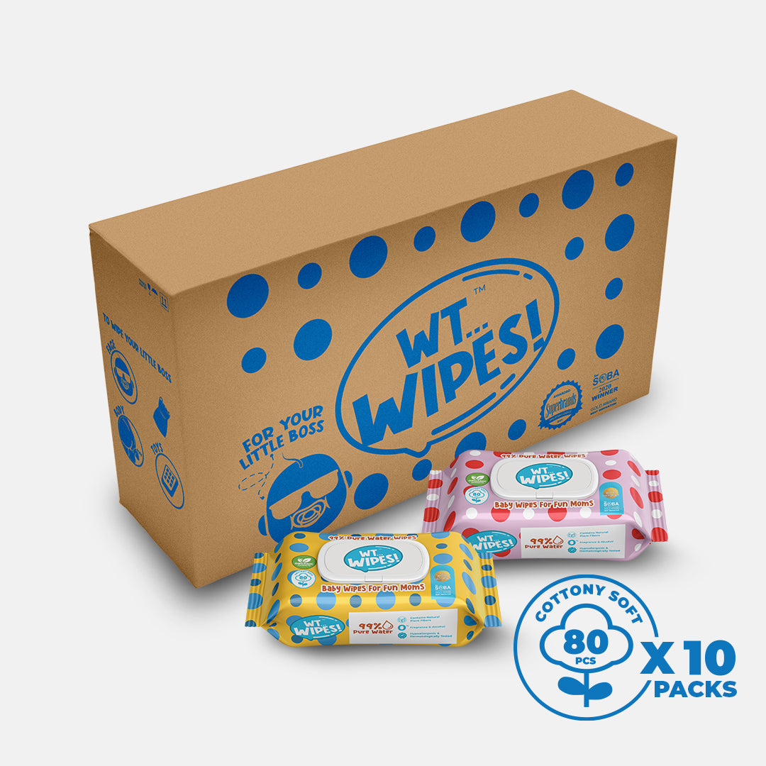 WT... Wet Tissue 1 Carton (80 Sheets x 10)