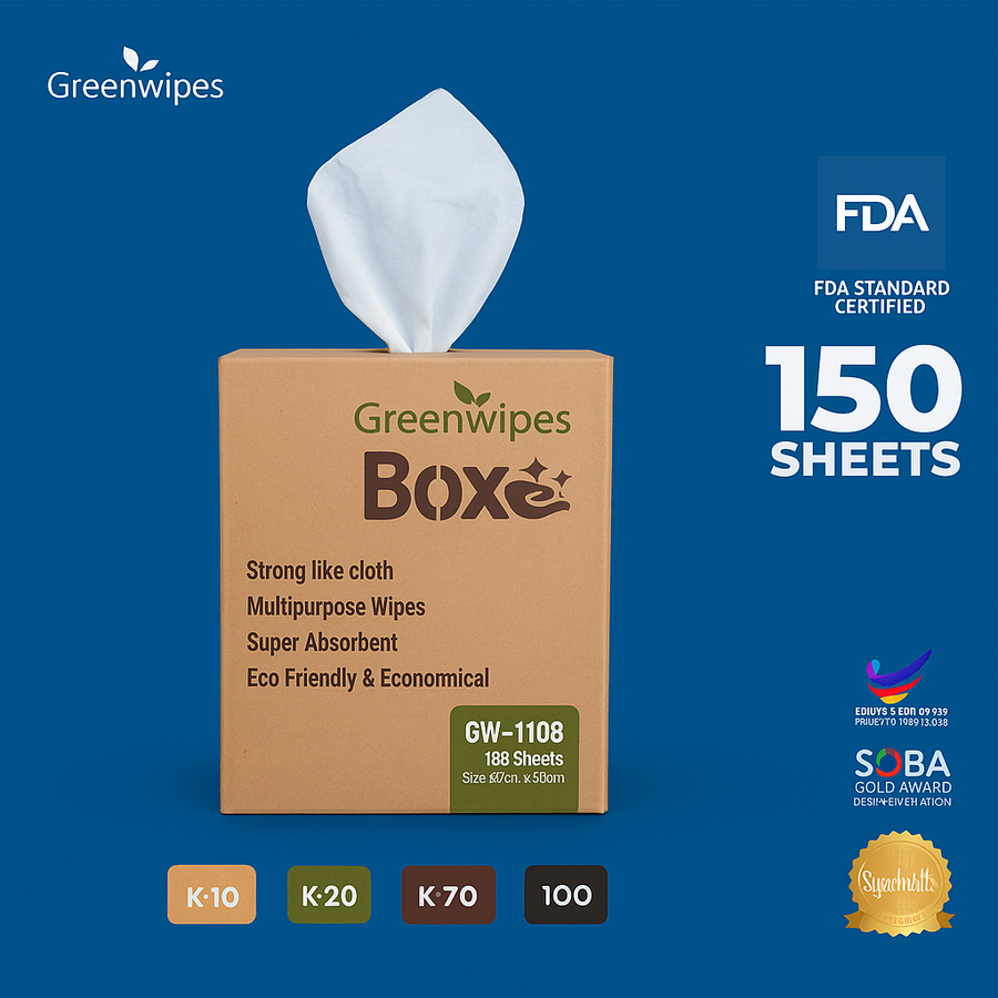 Greenwipes® GW‑1108 Rags in Box