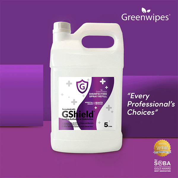 Greenwipes® MD-7050-S-R5L Non-Alcohol Liquid Sanitizers (5L)