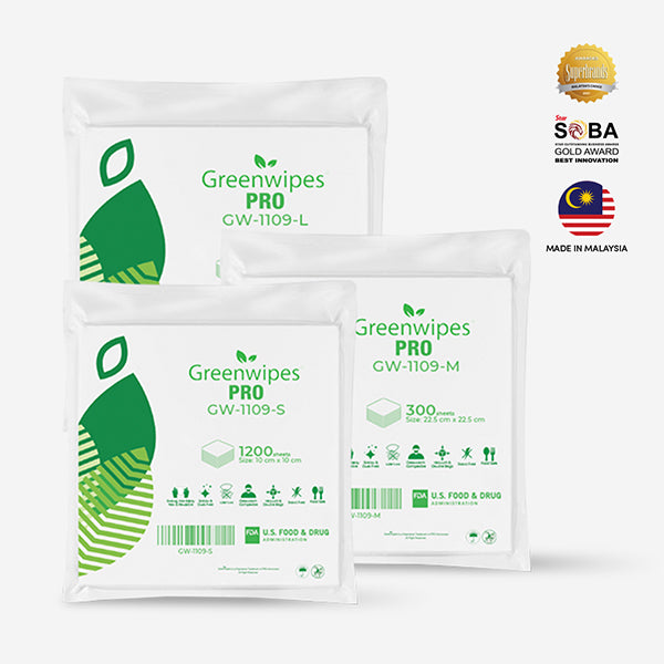 Greenwipes® GW-1109 Cleanroom Wipes