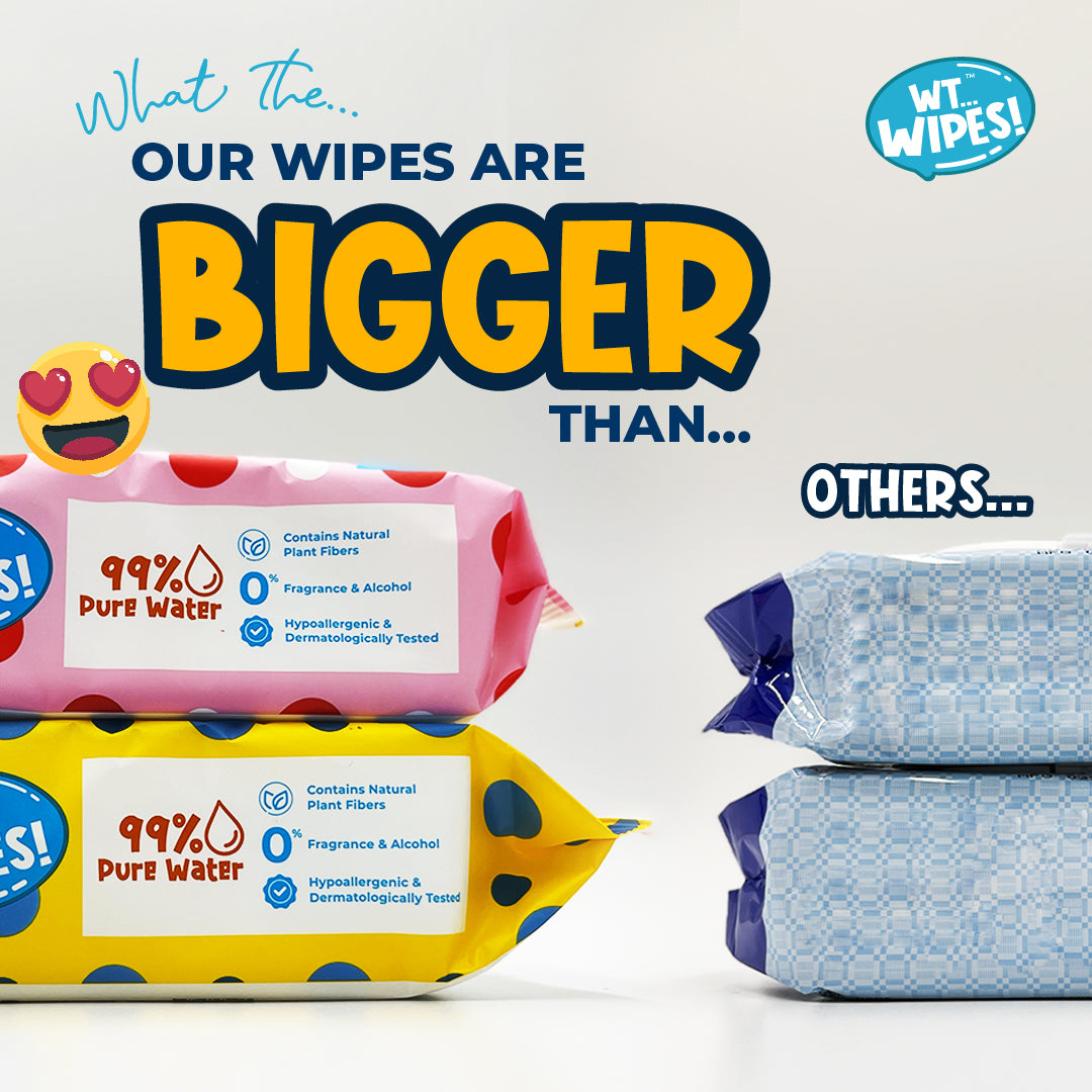 Wiggle Tickle WT Wipes - 80 Sheets