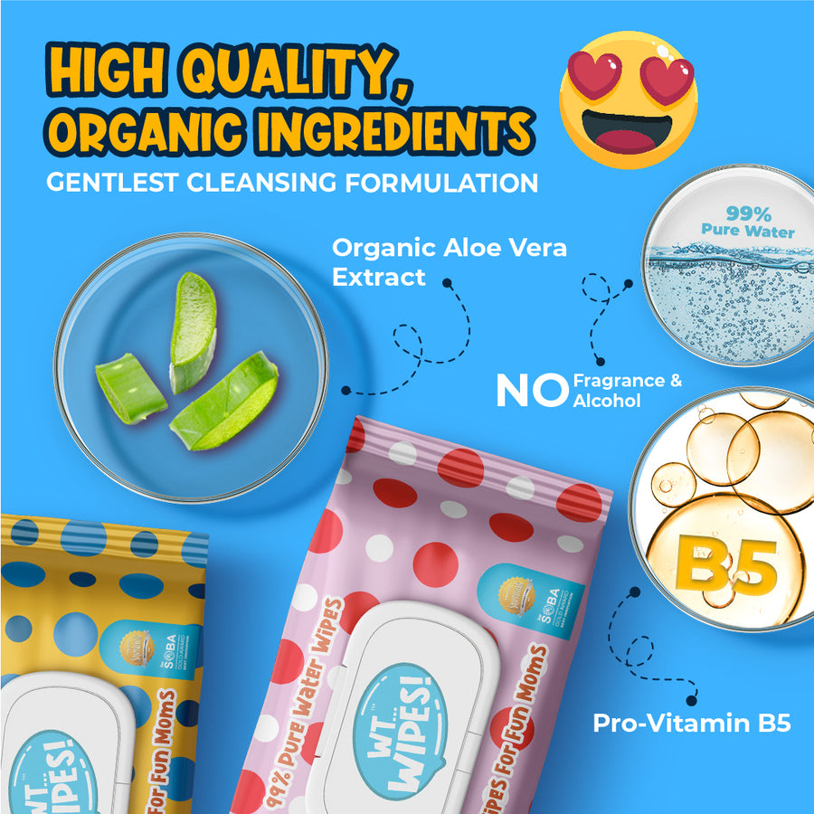 WT-80 Non-Toxic Baby Wipes.