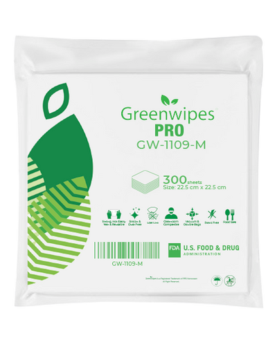 GW-1109 - Greenwipes®PRO Cleanroom Wipes