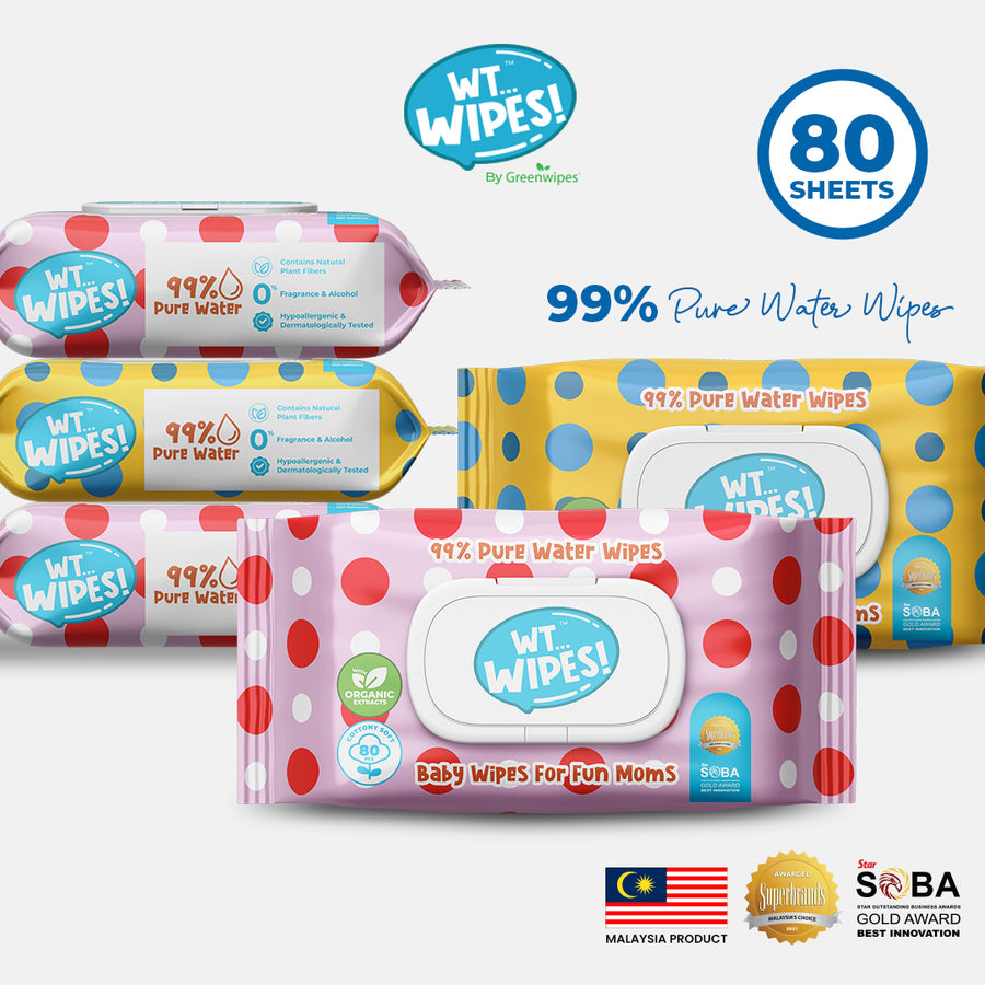 WT-80 Non-Toxic Baby Wipes.