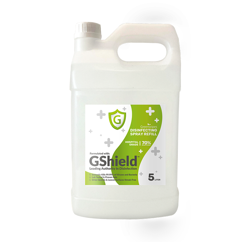 MD-7030-S-R5L Greenwipes® GShield 70% Alcohol Disinfectant - Refill (5L)