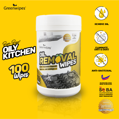 Greenwipes® Kitchen Oil Removal Wipes