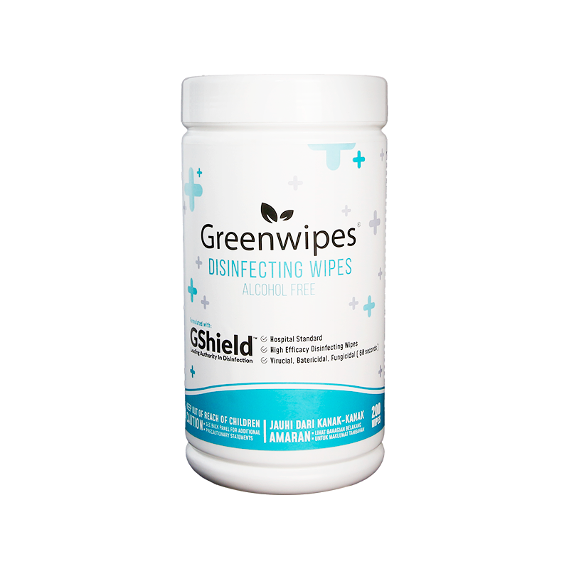 MD‑7050‑200 Greenwipes Disinfectant Wipes (Alcohol Free)
